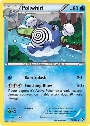 Image of Poliwhirl (16/111) [XY: Furious Fists]