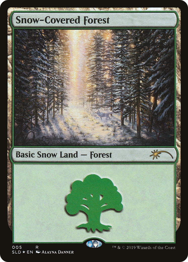 Image of Snow-Covered Forest (005) [Secret Lair Drop Series]