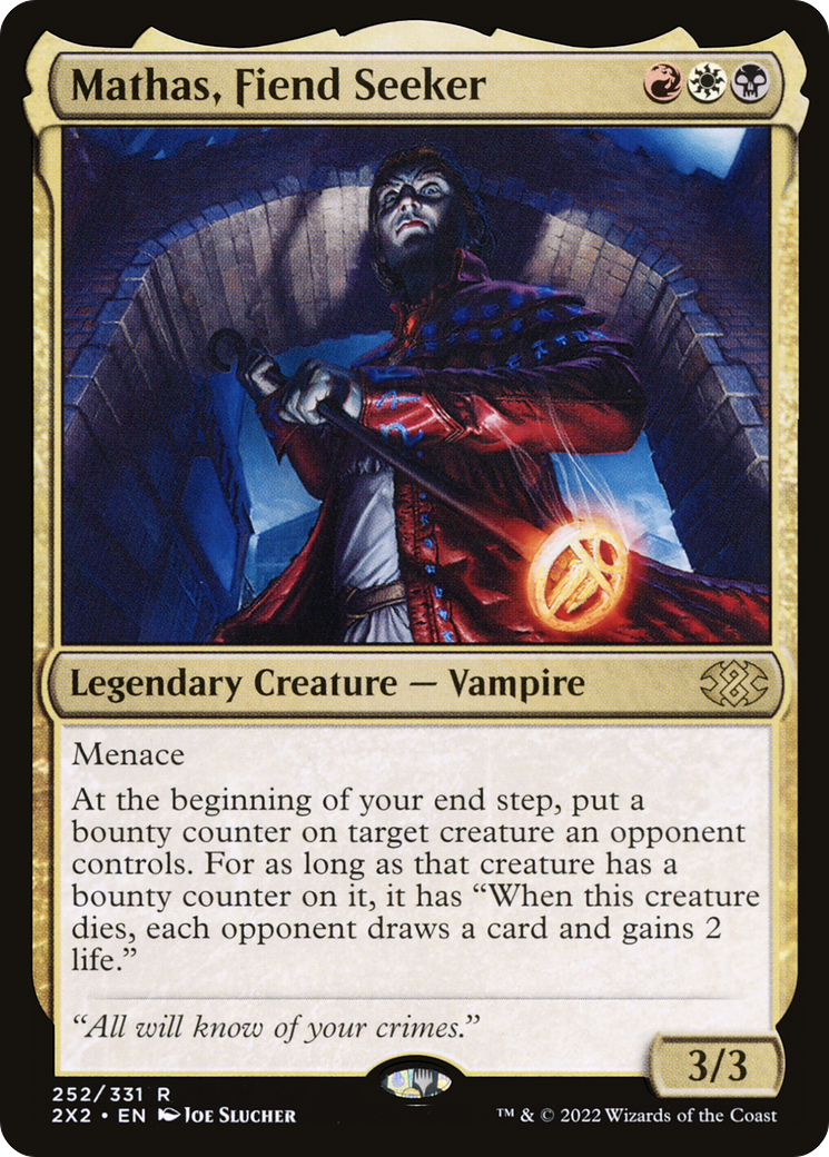 Image of Mathas, Fiend Seeker [Double Masters 2022]