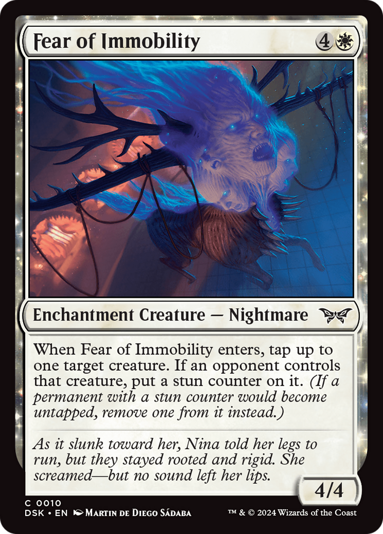 Image of Fear of Immobility [Duskmourn: House of Horror]