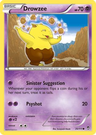 Image of Drowzee (35/111) [XY: Furious Fists]