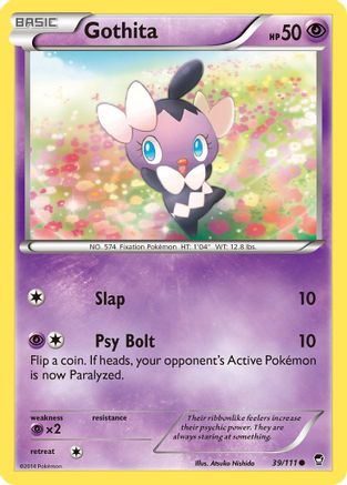 Image of Gothita (39/111) [XY: Furious Fists]
