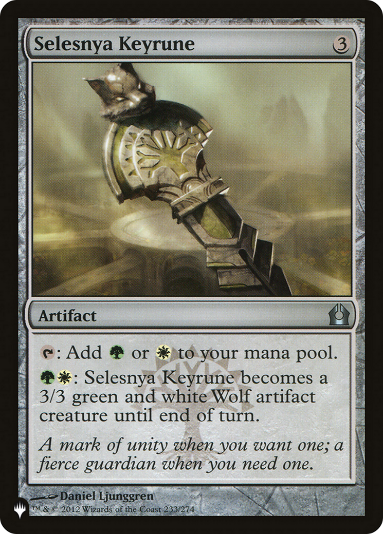 Image of Selesnya Keyrune [The List]