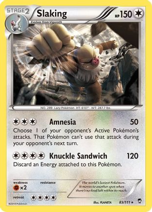 Image of Slaking (83/111) [XY: Furious Fists]