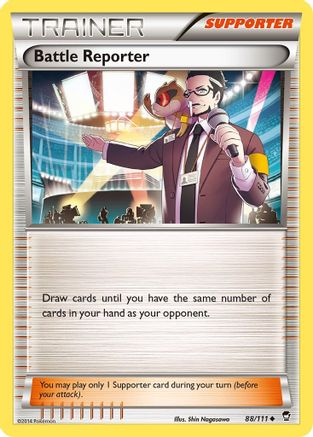 Image of Battle Reporter (88/111) [XY: Furious Fists]