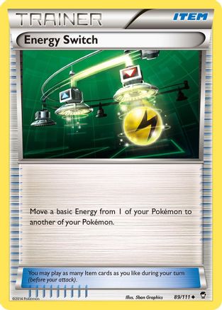 Image of Energy Switch (89/111) [XY: Furious Fists]