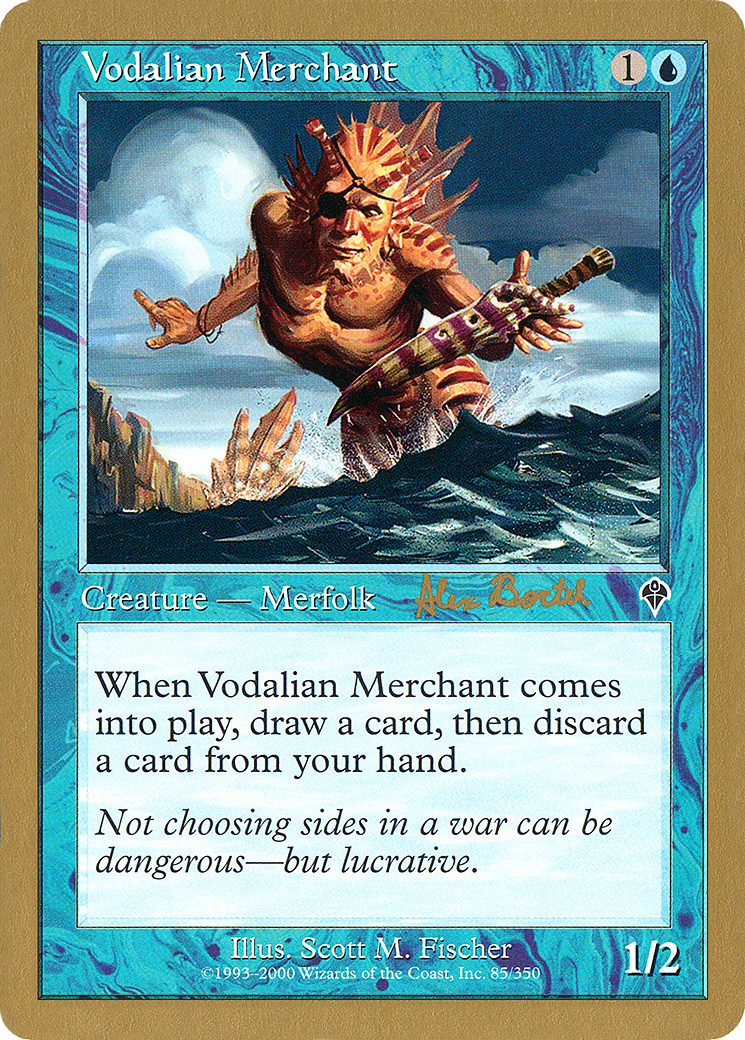 Image of Vodalian Merchant (Alex Borteh) [World Championship Decks 2001]
