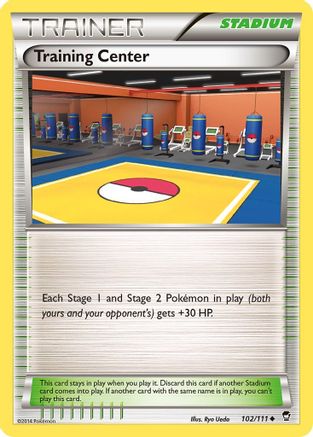 Image of Training Center (102/111) [XY: Furious Fists]