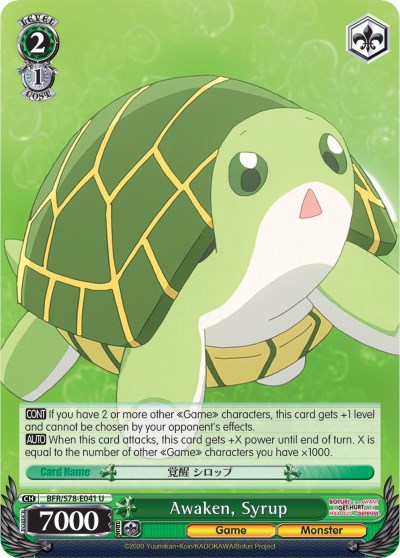 Image of Awaken, Syrup (BFR/S78-E041 U) [BOFURI: I Don't Want to Get Hurt, so I'll Max Out My Defense]