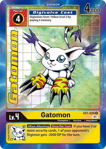 Image of Gatomon [EX1-026] (Alternate Art) [Classic Collection]