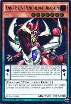 Image of Odd-Eyes Pendulum Dragon (UTR) [DUEA-EN004] Ultimate Rare