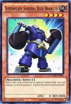 Image of Superheavy Samurai Blue Brawler [DUEA-EN011] Common