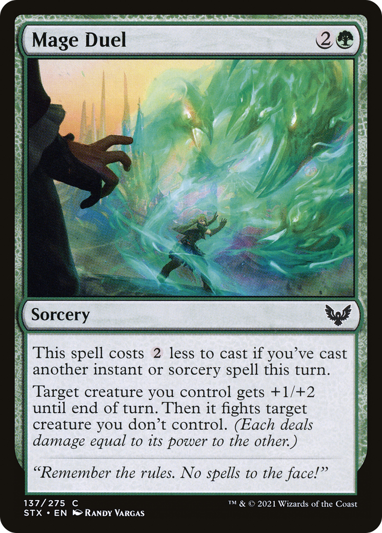 Image of Mage Duel [Strixhaven: School of Mages]