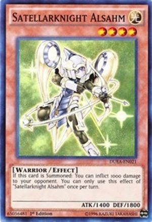 Image of Satellarknight Alsahm [DUEA-EN021] Super Rare