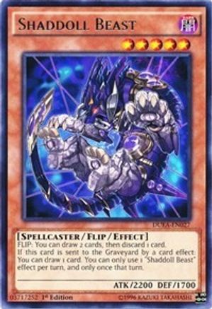 Image of Shaddoll Beast [DUEA-EN027] Rare