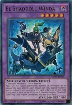 Image of El Shaddoll Winda [DUEA-EN048] Ultra Rare