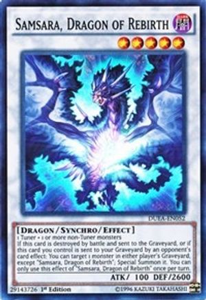 Image of Samsara, Dragon of Rebirth [DUEA-EN052] Super Rare