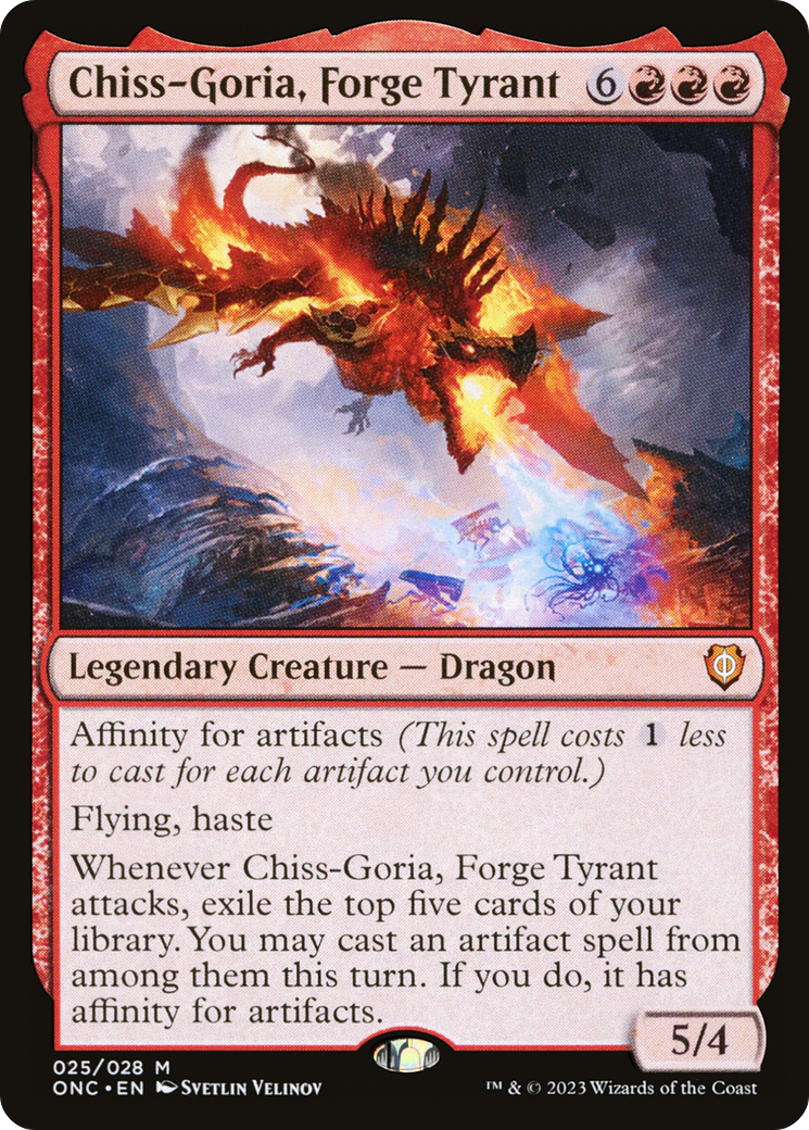 Image of Chiss-Goria, Forge Tyrant [Phyrexia: All Will Be One Commander]