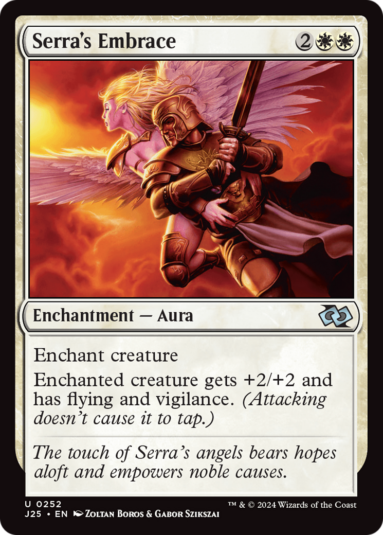 Image of Serra's Embrace [Foundations Jumpstart]