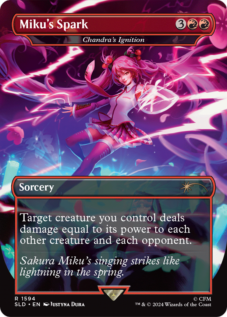 Image of Miku's Spark - Chandra's Ignition [Secret Lair Drop Series]