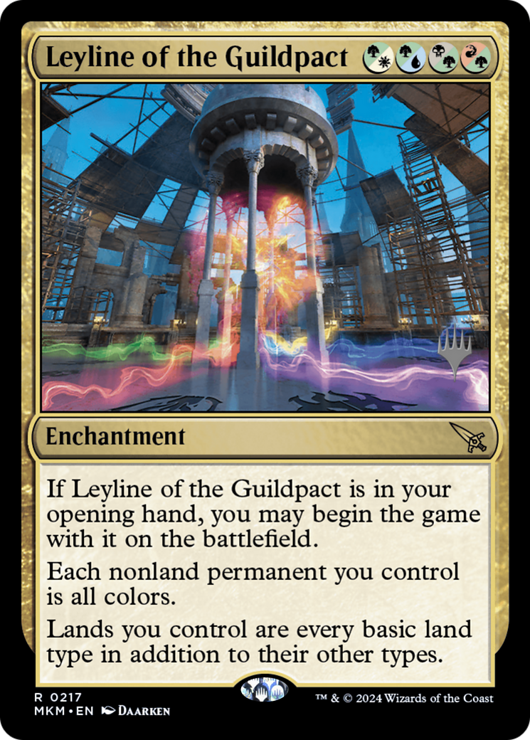 Image of Leyline of the Guildpact (Promo Pack) [Murders at Karlov Manor Promos]