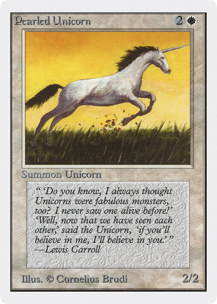 Image of Pearled Unicorn [Unlimited Edition]