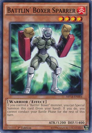 Image of Battlin' Boxer Sparrer [MP14-EN004] Common