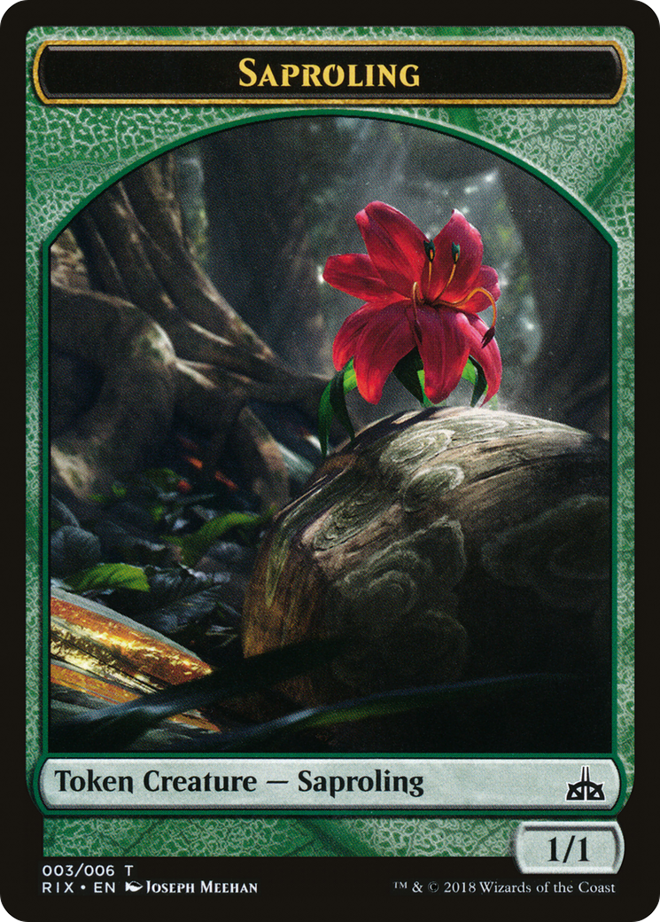 Image of Saproling Token [Rivals of Ixalan Tokens]