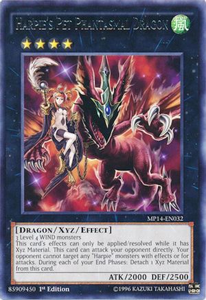 Image of Harpie's Pet Phantasmal Dragon [MP14-EN032] Rare