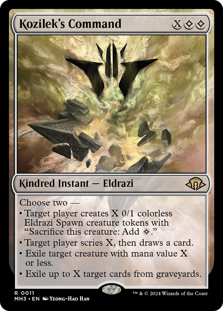 Image of Kozilek's Command [Modern Horizons 3]