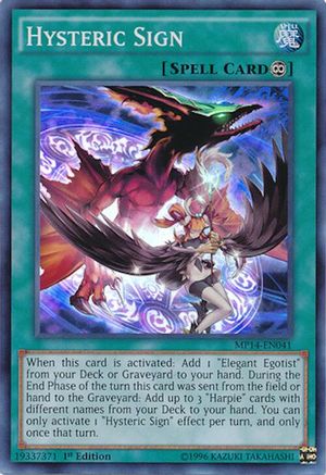 Image of Hysteric Sign [MP14-EN041] Super Rare