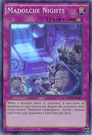 Image of Madolche Nights [MP14-EN051] Super Rare