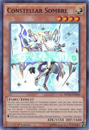 Image of Constellar Sombre [MP14-EN060] Super Rare