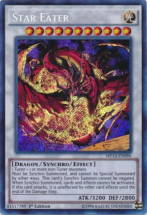 Image of Star Eater [MP14-EN096] Secret Rare
