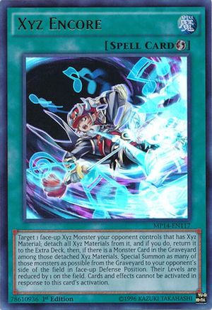 Image of Xyz Encore [MP14-EN117] Ultra Rare
