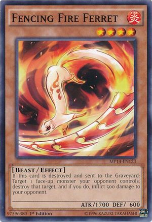 Image of Fencing Fire Ferret [MP14-EN123] Common