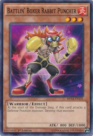 Image of Battlin' Boxer Rabbit Puncher [MP14-EN131] Common