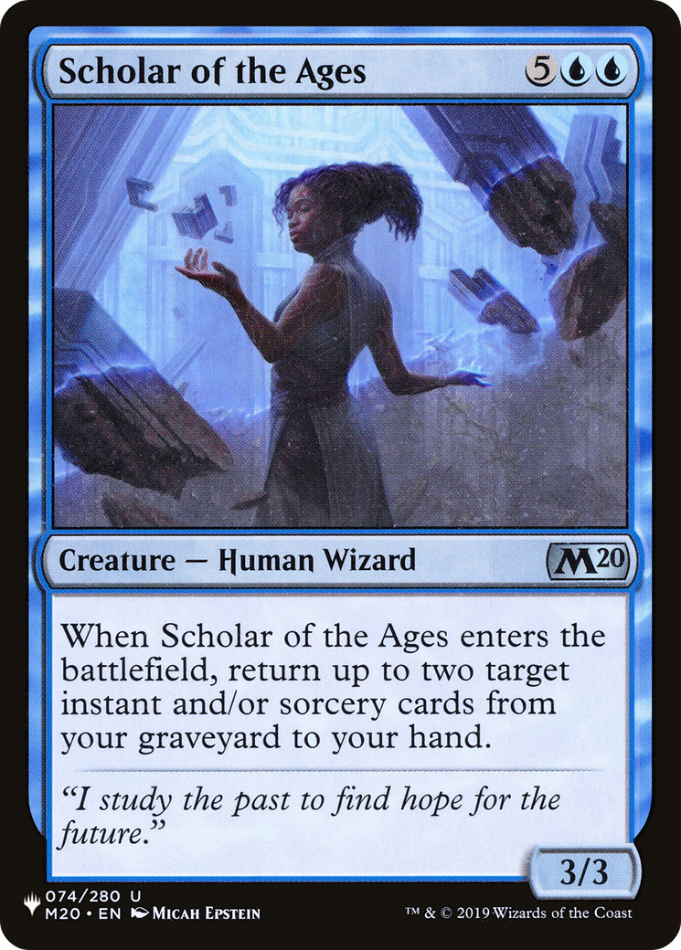 Image of Scholar of the Ages [The List]