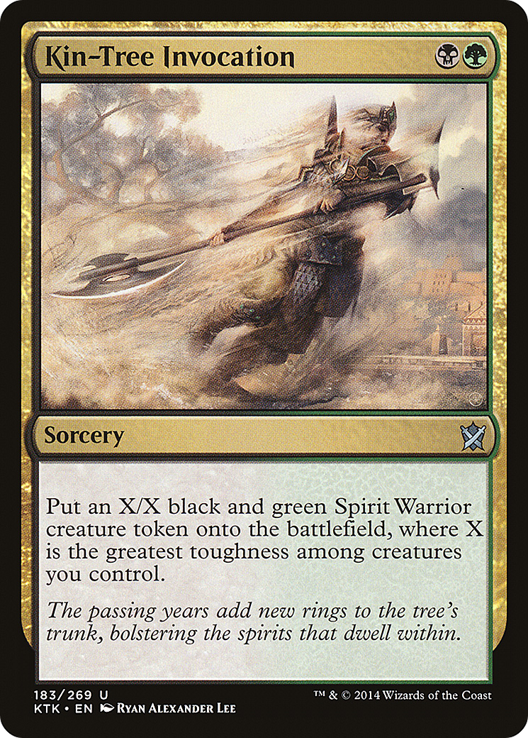 Image of Kin-Tree Invocation [Khans of Tarkir]