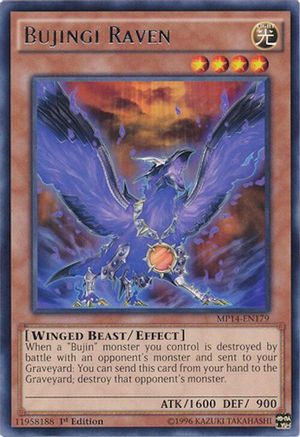 Image of Bujingi Raven [MP14-EN179] Rare