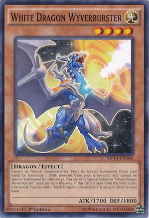Image of White Dragon Wyverburster [MP14-EN184] Common