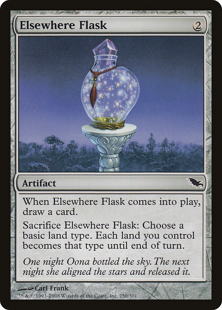 Image of Elsewhere Flask [Shadowmoor]