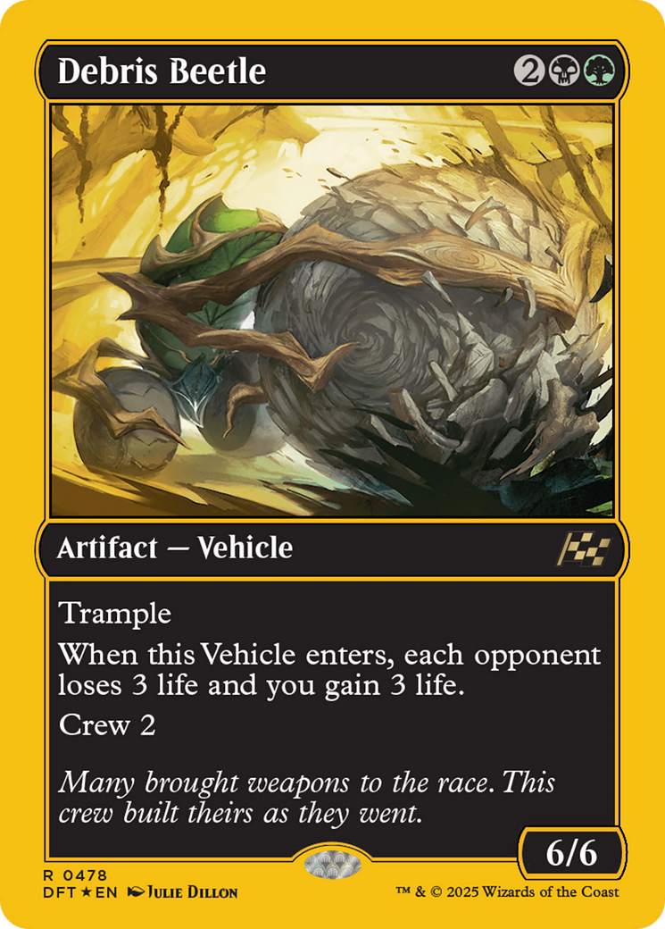 Image of Debris Beetle (First-Place Foil) [Aetherdrift]
