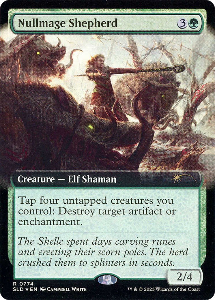 Image of Nullmage Shepherd (Extended Art) [Secret Lair Drop Series]