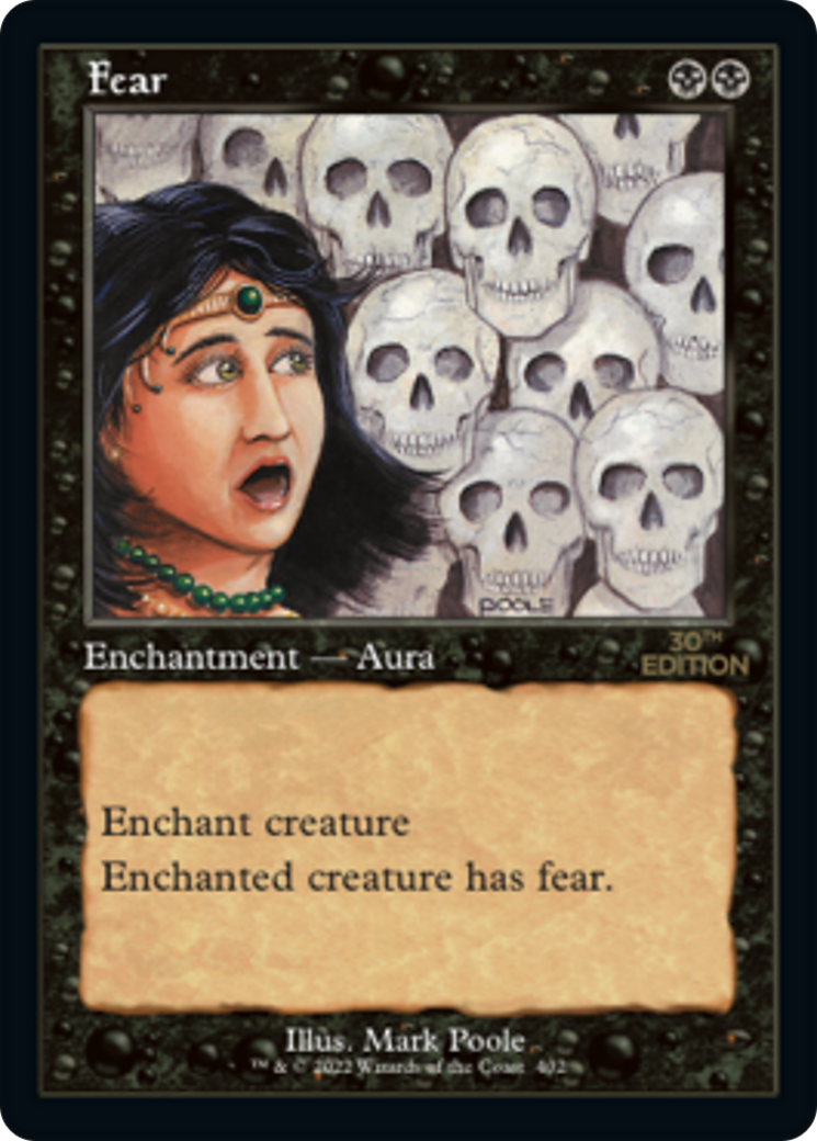 Image of Fear (Retro) [30th Anniversary Edition]