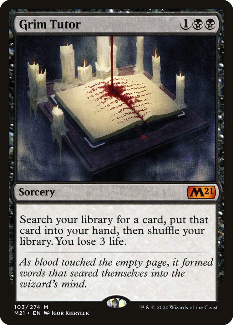 Image of Grim Tutor [Core Set 2021]