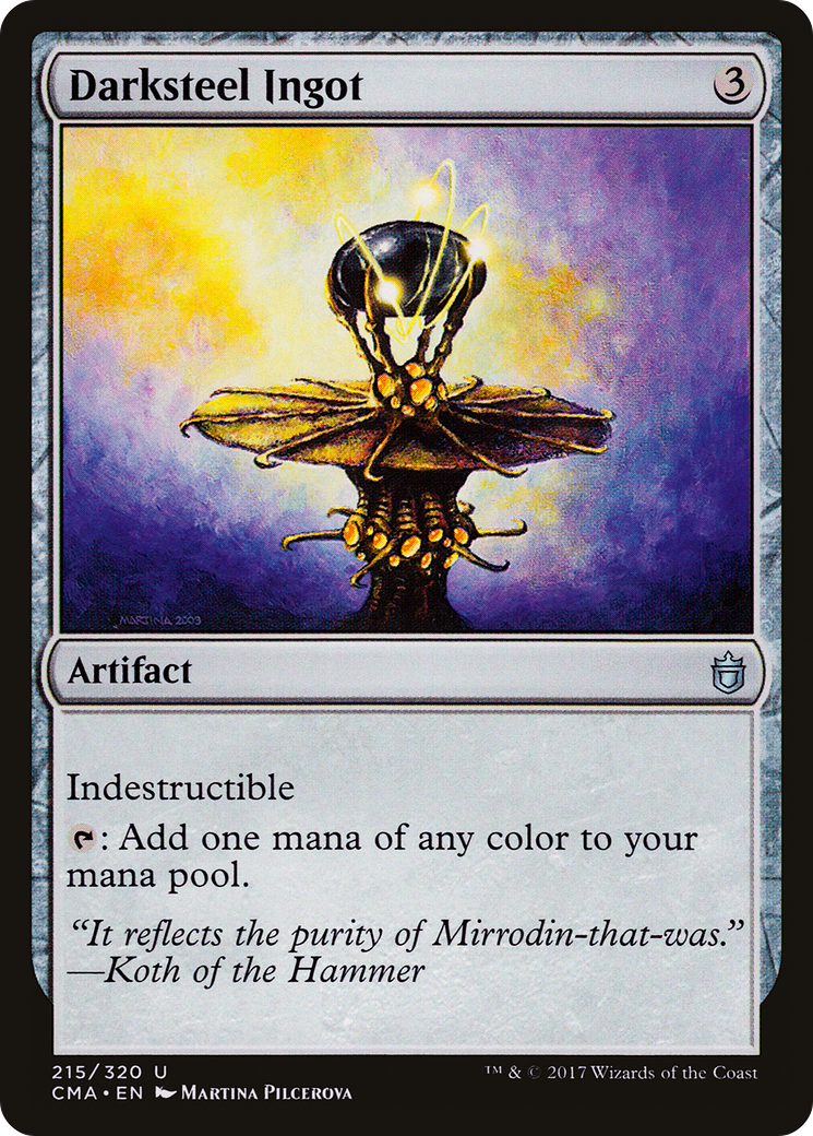 Image of Darksteel Ingot [Commander Anthology]