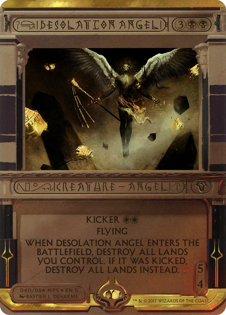 Image of Desolation Angel (Invocation) [Amonkhet Invocations]