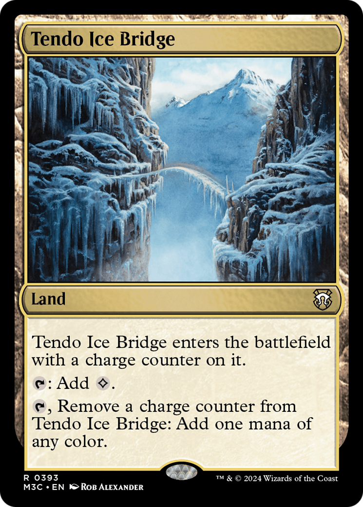 Image of Tendo Ice Bridge [Modern Horizons 3 Commander]