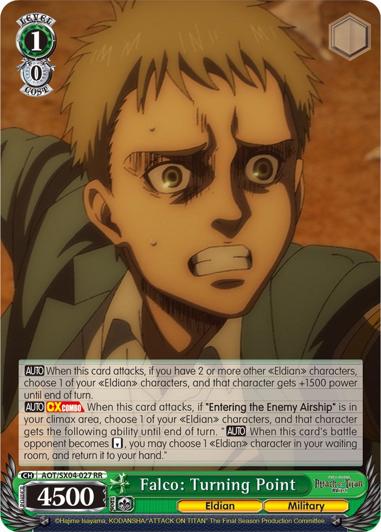 Image of Falco: Turning Point [Attack On Titan: Final Season]